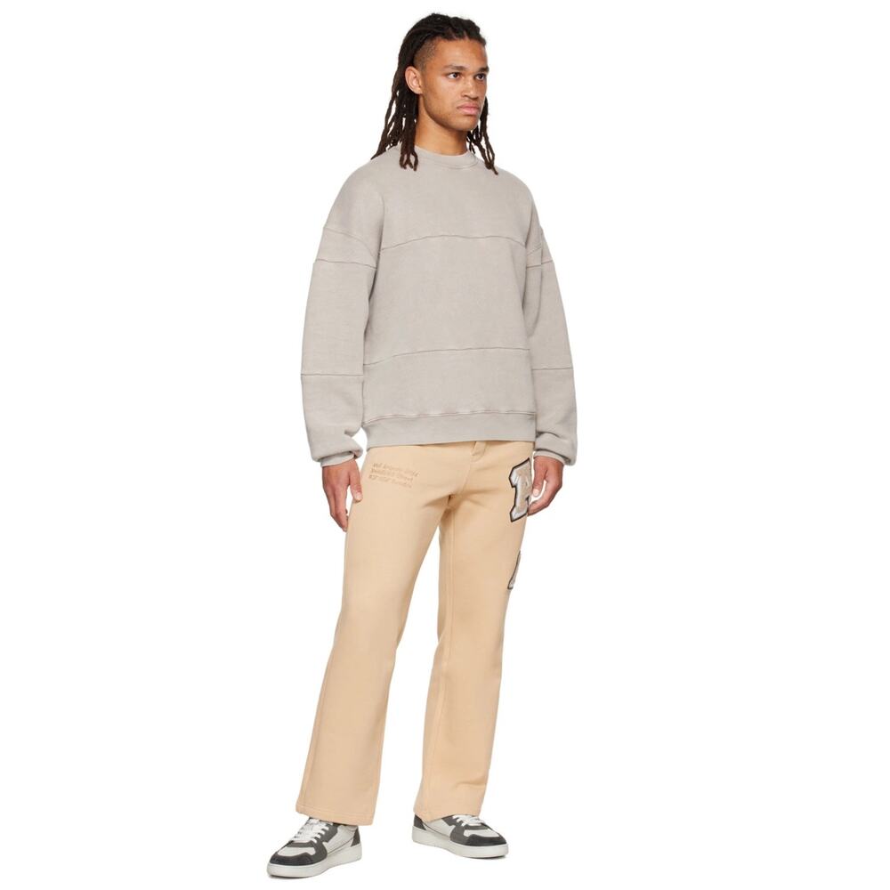 Axel Arigato Chenille Logo Illusion Lounge Straight Leg Sweatpants Size Medium